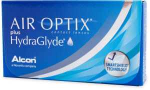 Air Optix Plus HydraGlyde Alcon linser