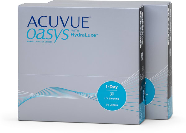 Acuvue Oasys 1-day with Hydraluxe