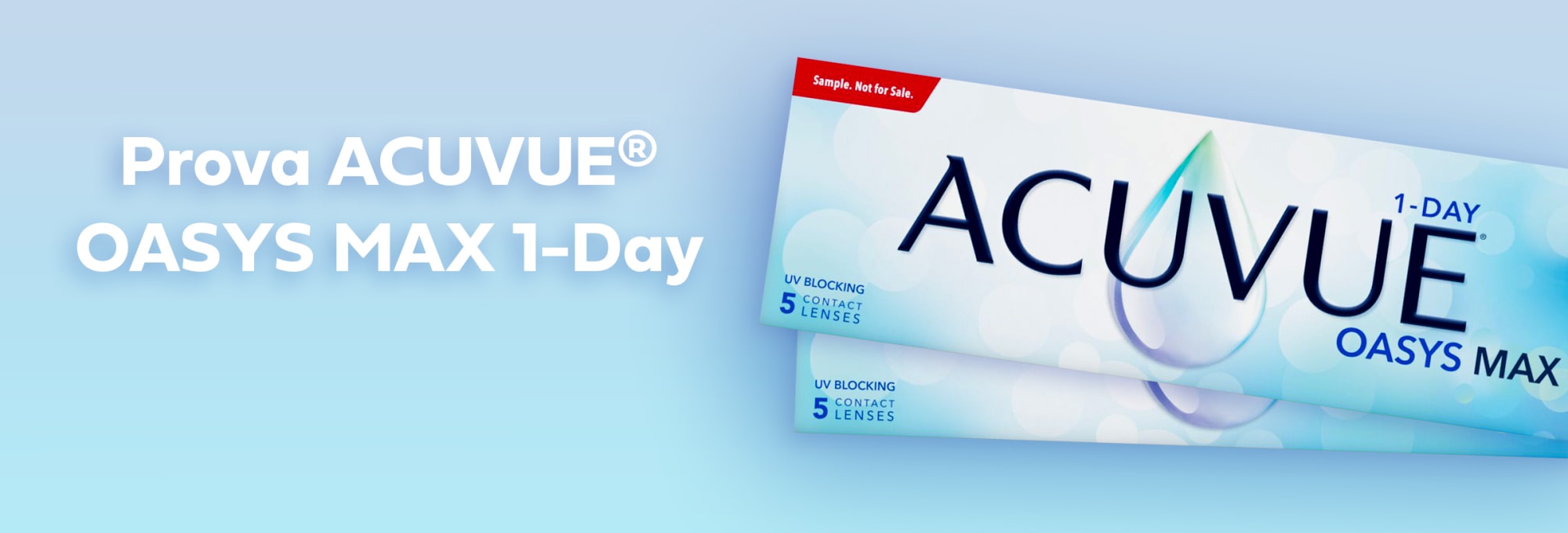 5-pack Acuvue Oasys MAX 1-Day.