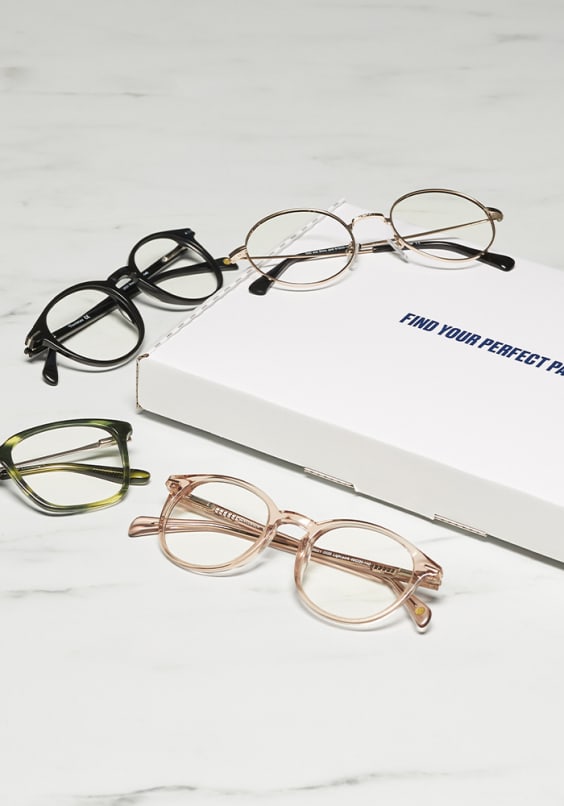 Glasögon på nätet | Köp avståndsglasögon fr. 99 kr | Lensway