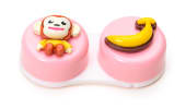 Bild av Lens Case Monkey Pink