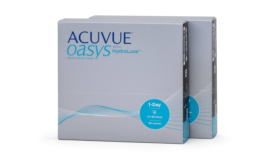 Acuvue Oasys 1-day with Hydraluxe