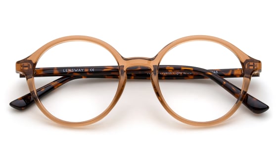 Hoop - Crystal Light Brown