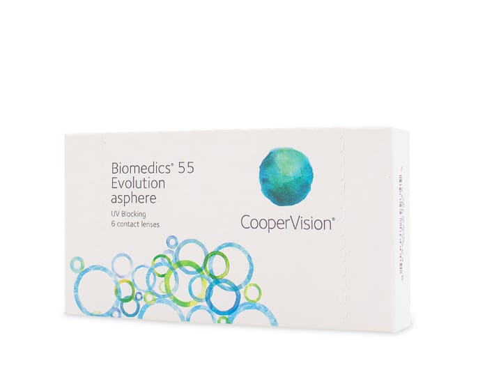 Biomedics 55 Evolution, CooperVision