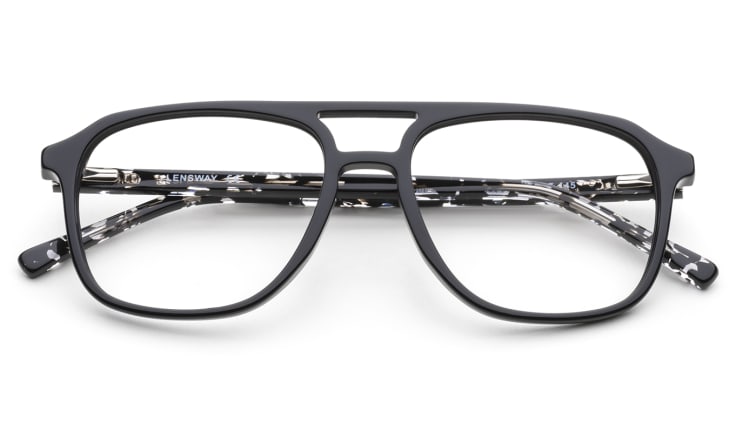 Neil - Black Havana Crystal