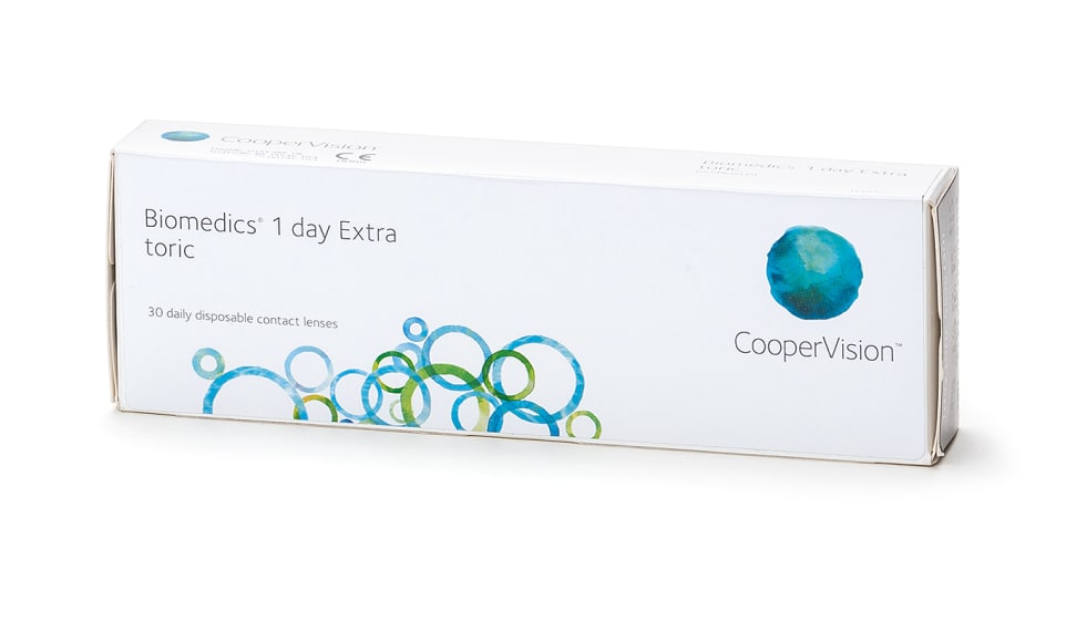 Biomedics 1 day Extra toric, CooperVision