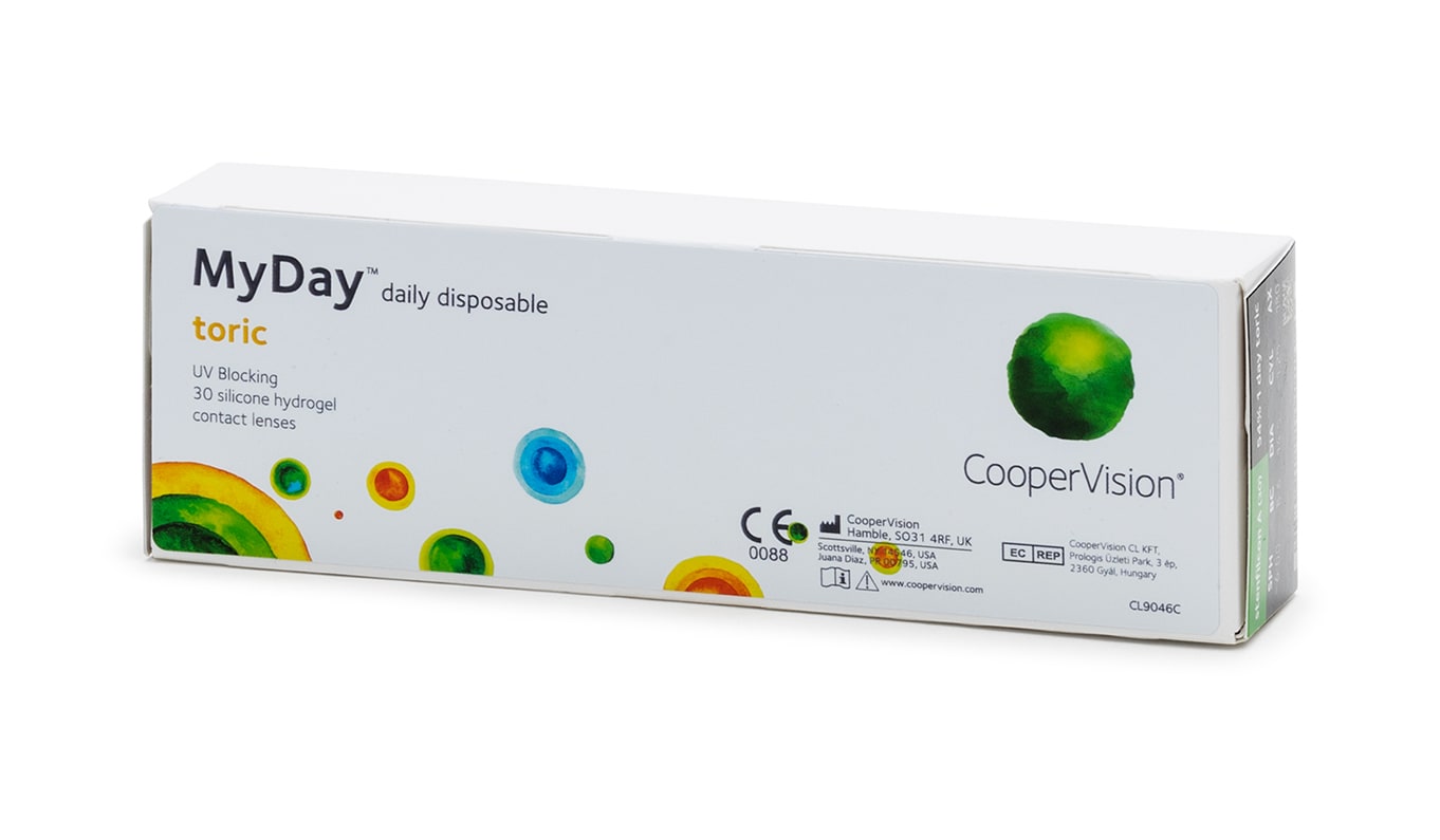 MyDay toric 30 st/box - Kontaktlinser | Lenson.com