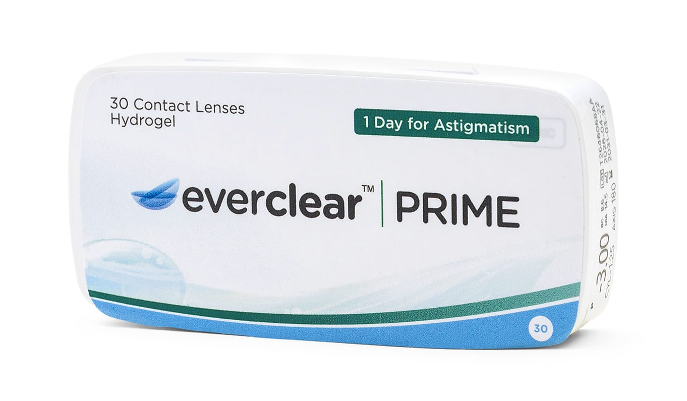 everclear PRIME for Astigmatism Kontaktlinser