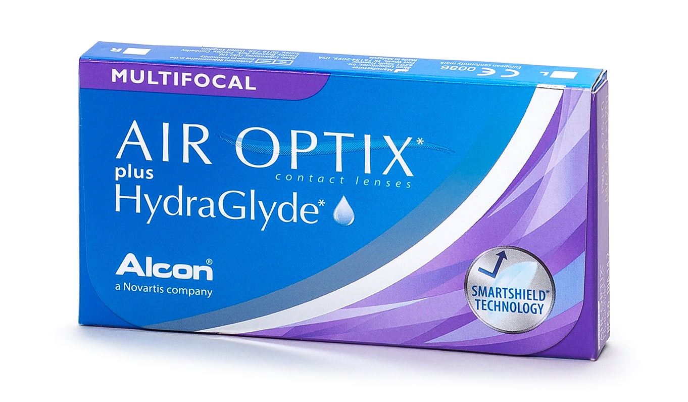 Air Optix Plus Hydraglyde Multifocal 6 st Linser LensWay