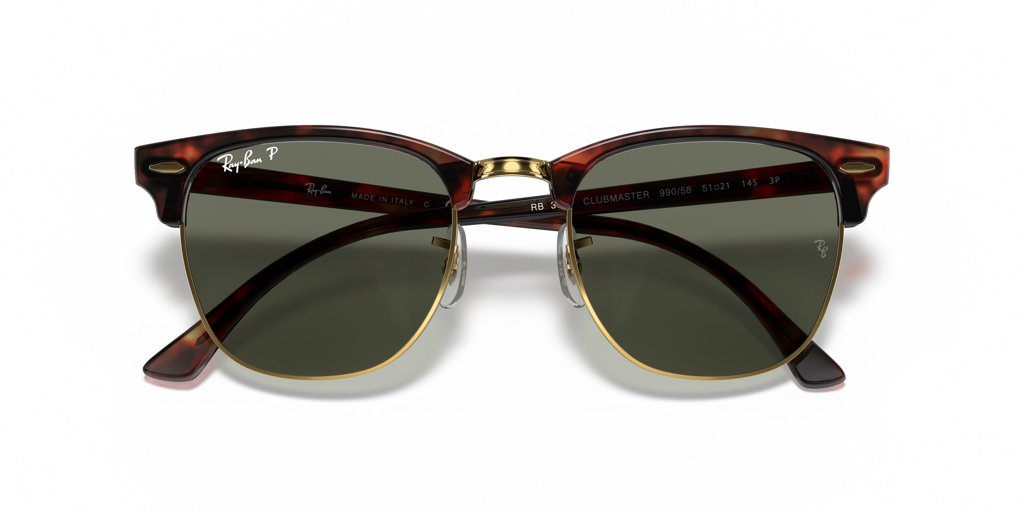 Clubmaster RB3016-990/58 51 Polarized